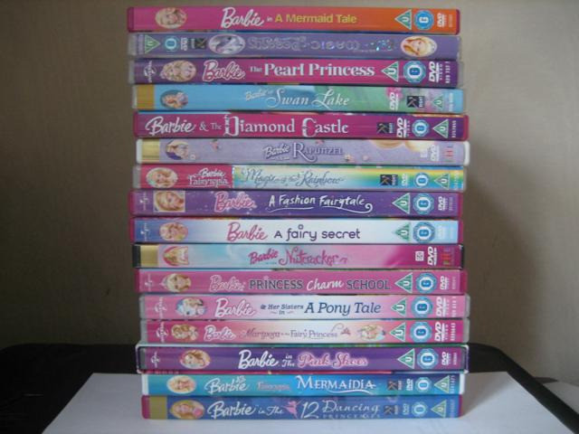 barbie film collection